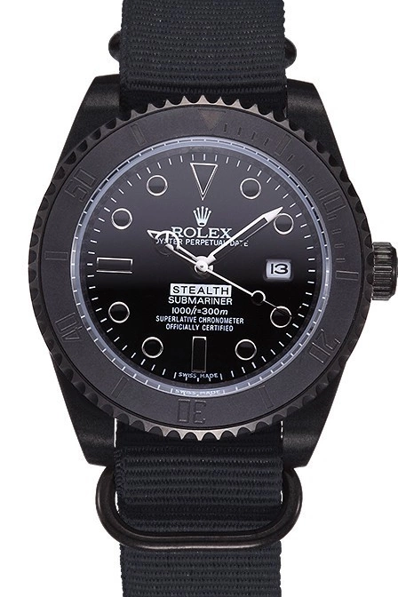 Best AAA Replica Sites Rolex 621996 Black Stealth Submariner 0602